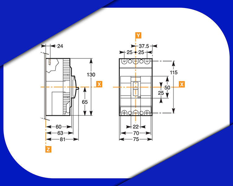 کلید اتوماتیک EZC100H3100 اشنایدر
