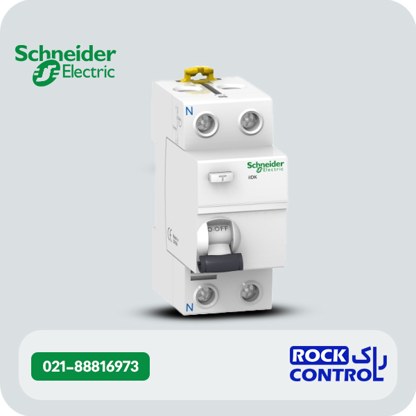 محافظ جان تکفاز 25 آمپر 6kA اشنایدر کد A9R50225