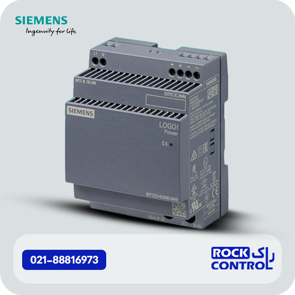 منبع تغذیه LOGO زیمنس کدفنی 6EP3333-6SB00-0AY0