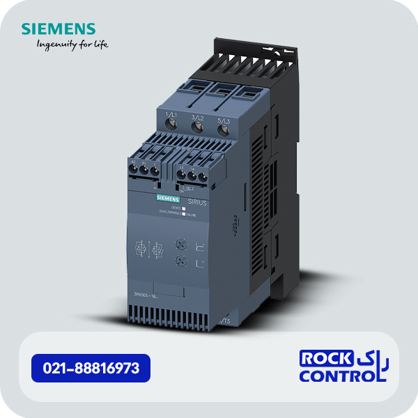 سافت استارتر آنالوگ زیمنس 30 کیلووات 3RW30 کد 3RW3037-1BB14