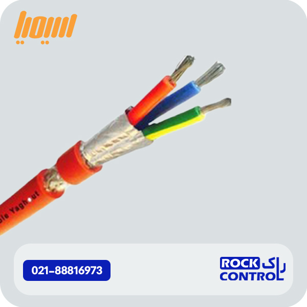 کابل افشان شیلددار 3 در 2.5 سیمیا