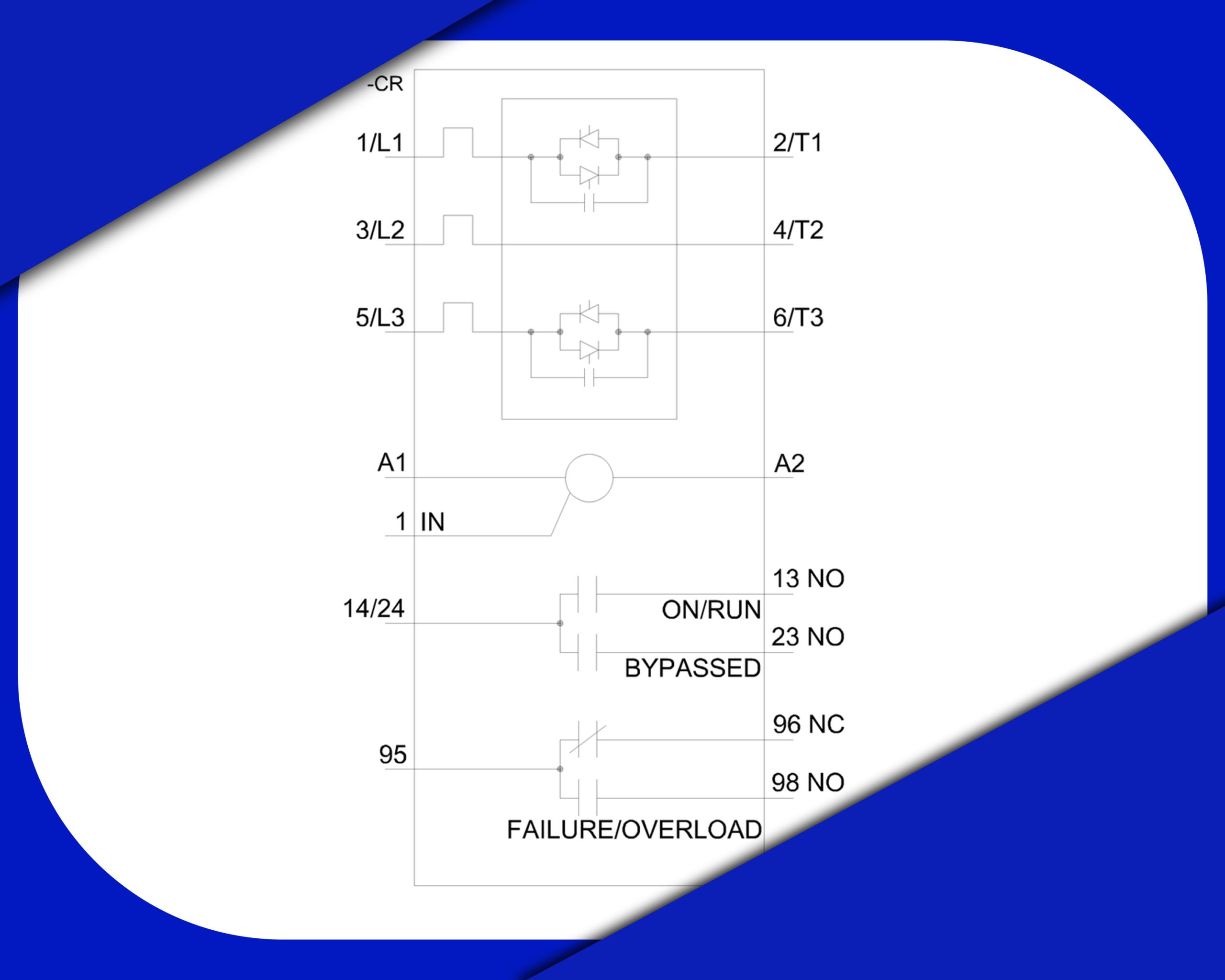 سیم بندی سافت استارتر زیمنس 3RW4024-1BB14