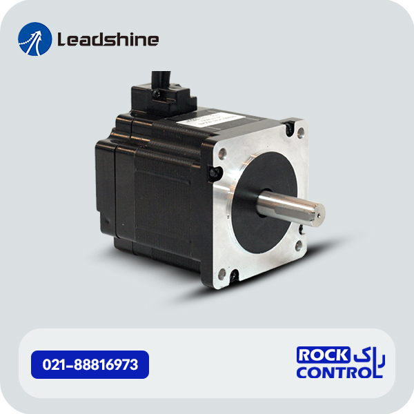 استپر موتور لیدشاین انکودردار 9 کیلوگرم سانتی متر سه فاز 3 سیم کدفنی ES-M32309 راک کنترل